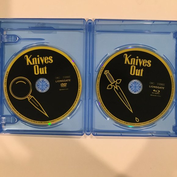 Lionsgate KNIVES OUT Blu-Ray & DVD Set - Picture 3 of 3